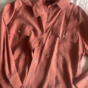 Zara Button-Up Blouse